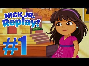 Nick Jr. Replay Gameplay Walkthrough Part 1 - Dora the Explorer