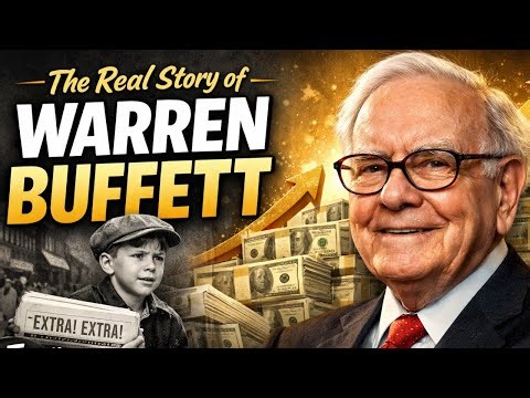 The Real Story of Warren Buffett | From Paperboy to Billionaire Legend