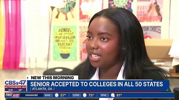 Georgia teen accepted to 155 colleges in all 50 states totaling $6 million in scholarships