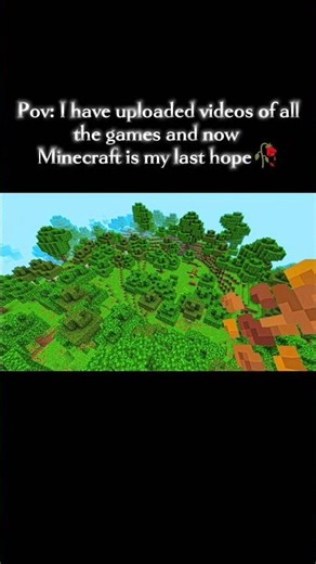 Minecraft is my last hope #minecraft #minecraftshorts