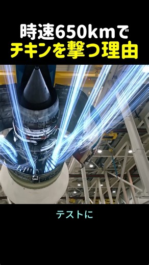 時速650kmでチキンを撃つ理由!!