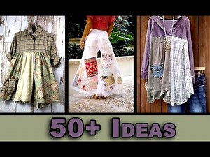 50+ STYLISH Ideas and Upcycled Clothing Projects You'll LOVE
