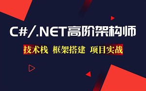 .NET5 .NetCore/C#.net最新微服务框架教程架构师编程进阶.net源码核心实战学习视频