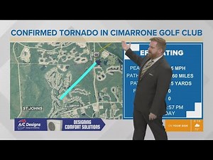 Confirmed Tornado in St. Johns County Thursday
