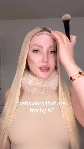 Gracie Draskovich | behaviors that are tacky… 🥱 #tacky #trashy #behavior | Instagram