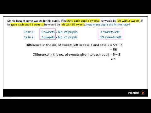 P6 Mathematics Exam Question Answered | Excess and Shortage
