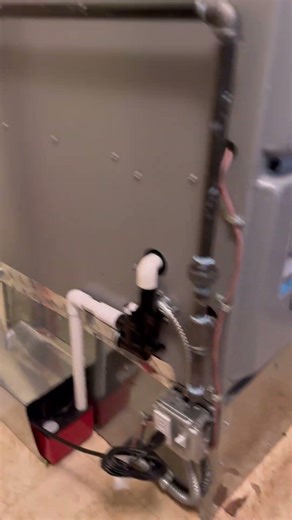 Ruud 95% DownFlow Furnace Complete Installed #electrical #hvac #heat