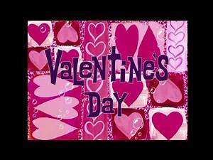 SpongeBob Valentine’s Day Title Card