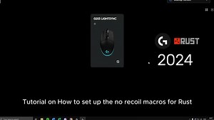 New Tutorial Logitech No recoil macro script