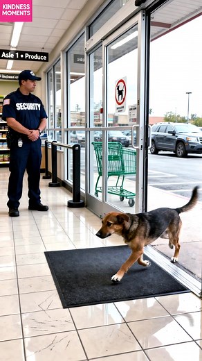 1.2M views · 17K reactions | Dog's Kindness Moves a Security Guard What happens when a dog's kindness touches a human heart? Generated using Kling AI . . . (For entertainment purposes only. Consult professionals if guidance on activities is presented. No brand affiliation is implied if any are shown. If inspired by true events, creative adaptations may be included. Content may include public footage.) | Fabiosa Fitness | Facebook