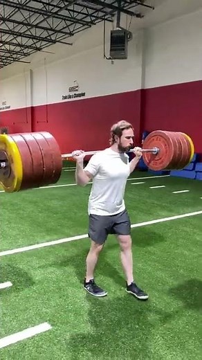 Strongman Training with Dr. Joel Seedman Heavy Barbell Yoke Carry