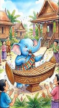 Wiggle & Stomp! 🎵 Cute Elephant Action Song Brain Break (Festival Version) #actionsong #kidsdance