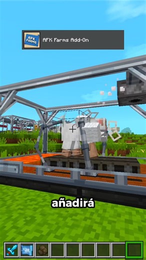Este ADDON construye GRANJAS AUTOMÁTICAS al instante en Minecraft Bedrock