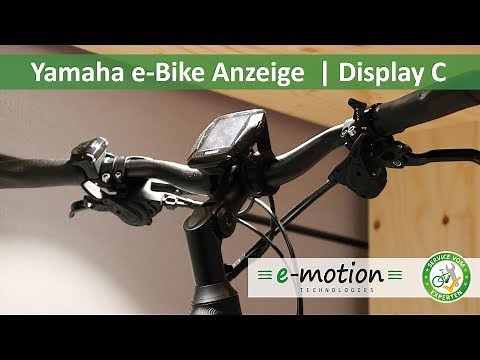 Yamaha e-Bike Display C (Multi-Switch-Anzeige) | Neuheiten 2019