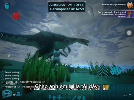 Mở Server Mới Cho Anh Em Chơi Ark Mobile