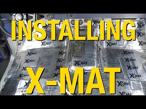 Installing X-Mat on a Ford Pickup - Sound Deadening & Heat Solutions From Eastwood