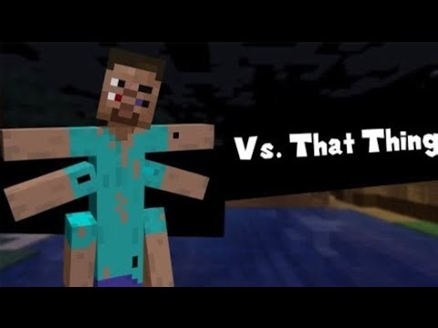 Friday Night Funkin vs. that thing Minecraft creepypasta mod