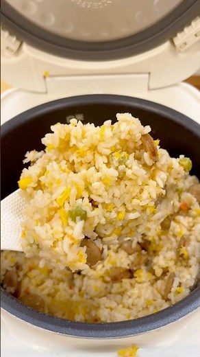 炊飯器でチャーハン風の炊き込みご飯を作りました！#炊飯器 #チャーハン #簡単レシピ