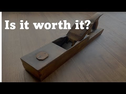 How to clean and restore a hand plane