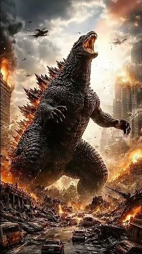 🦍🦍GORZILLA IS BACK AND DESTROYING CITY 🦍🦍