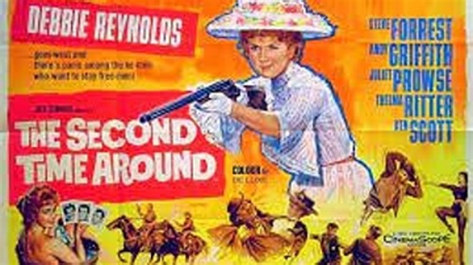 The second time around (1961) Debbie Reynolds, Steve Forrest, Andy Griffith