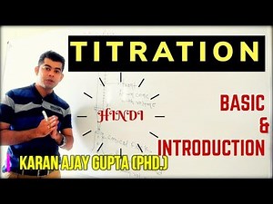 Titration I Basic I Introduction I in Acid-Base I Hindi
