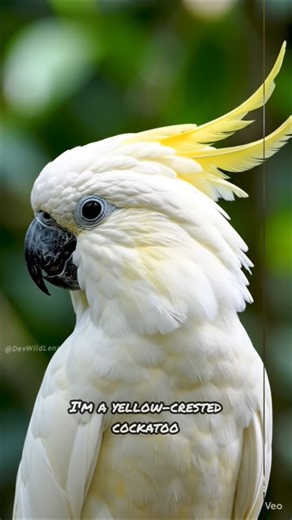 You Might Never Hear My Voice Again… | Yellow-crested Cockatoo 🦜 #cockatoos #endangeredspecies