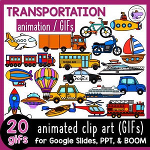 Animated GIFs Transportation