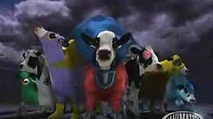Cows super heroes