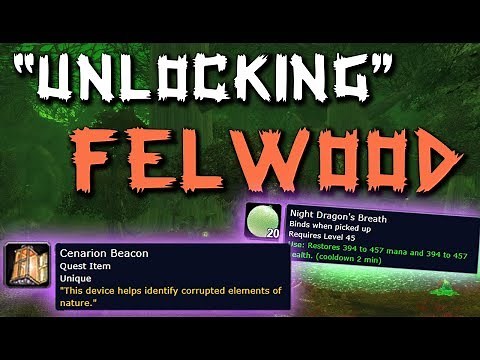 Cleansing Felwood | How to pick up Whipper Roots and Night Dragon's | Classic WoW