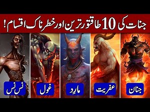 10 Most Powerful Types of Jinns (Jinnat) in Hindi & Urdu!