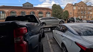 He ran out screaming but the tow truck was already hooked