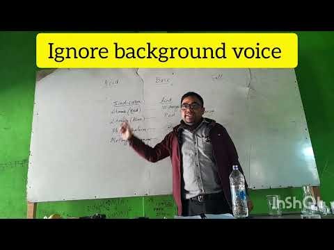 Class-10 Chemistry (L-3) Demonstrating the indicators using an experiment...