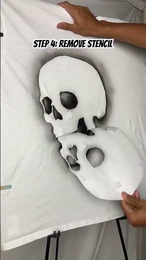 How to Airbrush a Skull #airbrush #arttutorial #art #airbrushart