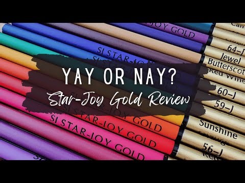 Star-Joy Gold Pencil Review | Are These Worth it for Adult Coloring?