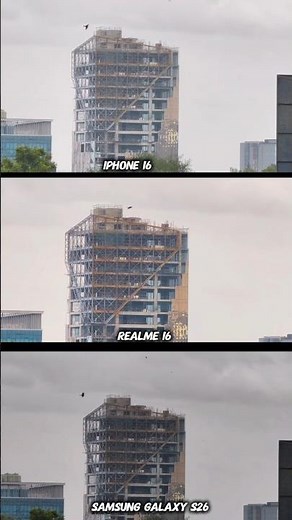 Realme 16 Vs iphone 16 vs Samsung Galaxy S26 Photography Test Camera Testing zoom test 100x compare
