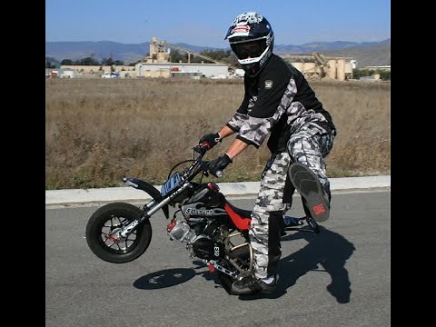 50 STUNT HONDA CRF AND XR 50 REAR BRAKE KIT INSTALL INSTRUCTION