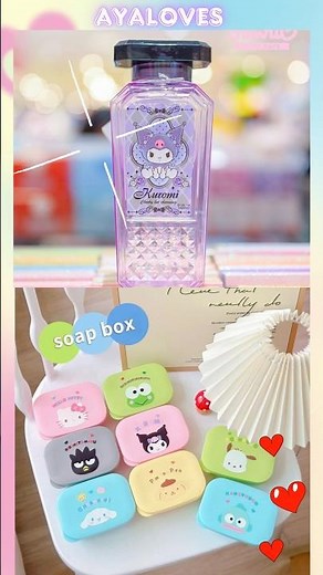 Sanrio Bathroom Setup 💖 | Hello Kitty Shampoo & Soap! #sanrio #aestheticbeauty #kawaiiworldhouse