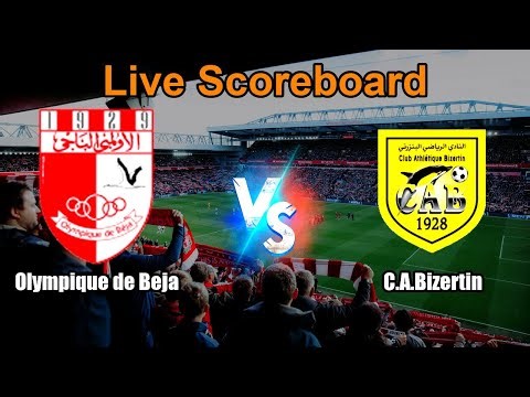Olympique de Beja vs C.A.Bizertin Live Score - Tunisian Professional League 1