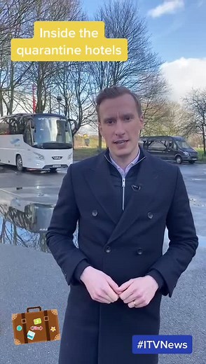Guests have started their 10-day hotel quarantine but is it safe for staff? 🧳Find out more tonight on ITV News at Ten #itvnews #itvnewsat10