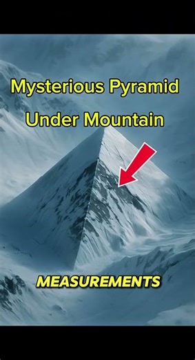 Google Earth Detected a Pyramid Under Alaska’s Mountains #shorts #pyramid #alaska