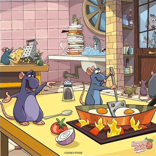 Ratatouille Remy Cooking