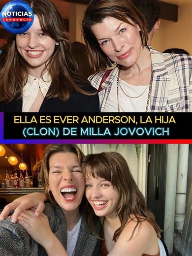 4.3K views · 39 reactions | Ella es Ever Anderson, la hija (clon) de Milla Jovovich #millajovovich #everanderson #noticiastendencia Milla Jovovich y Paul W. S. Anderson forman una de las parejas más sólidas y consolidadas de Hollywood, con una relación que se remonta a 2003, cuando se enamoraron revisando el guion de 'Resident Evil'. Síguenos en Noticias Tendencias #noticias #noticiastendencia #ultimasnoticias #millajovovich #everanderson | Noticias Tendencia | Facebook