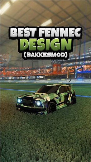 Fennec Design (BakkesMod) #42 #RocketLeague #RocketLeaguePresets #RocketLeagueDesigns