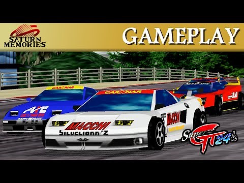 Super GT 24h [Model 2] [Arcade] by Jaleco - Long Course (3'51"88) [HD] [1080p]
