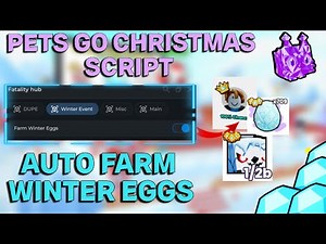 [ CHRISTMAS UPDATE ❄️ ] Pets Go Winter Egg Auto Farm Script [ KING OF THE HILL SCRIPT ] DEC 2024