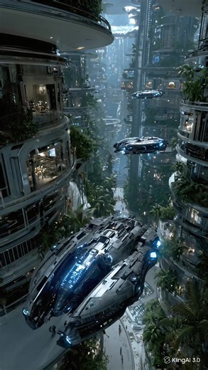 Futuristic City #KlingAI #Kling3CreativeContest #scifi #future #futuristic