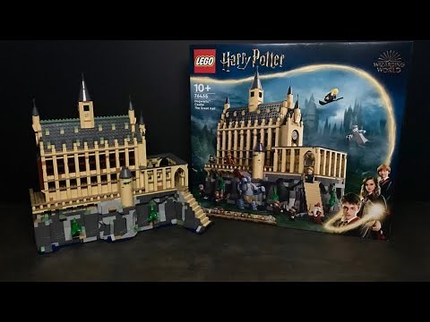 LEGO Harry Potter 76435 Hogwarts Castle: The Great Hall REVIEW!