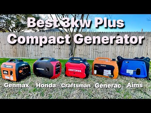 Best 3000+ Watts Compact Inverter Generator