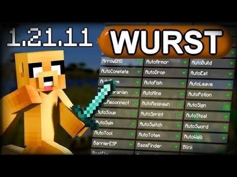 Hack for Mojo Launcher Wurst Hacked Client 1.21.11 | Download & Install Tutorial w/ Client Showcase.